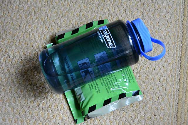 Ration heater in use