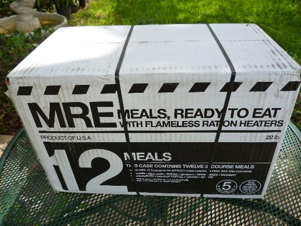 Case of 12 Meal Kit Supply MREs